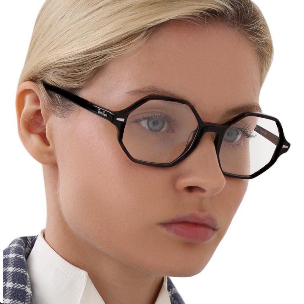 Ray-Ban’s Classical & Timeless Brit Octagonal Eyeglasses Black 5472/8081